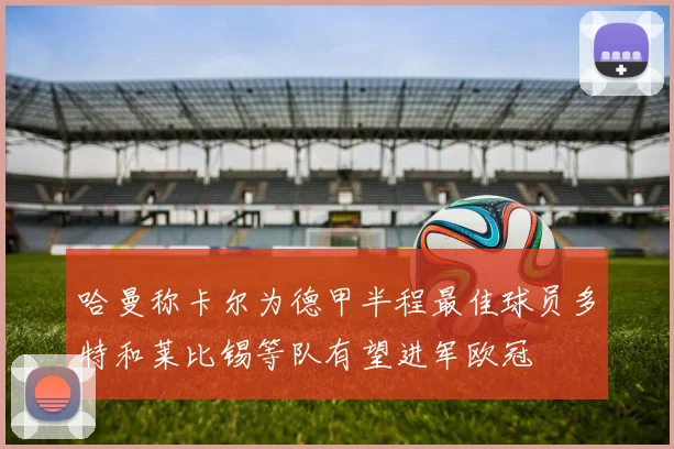 哈曼称卡尔为德甲半程最佳球员多特和莱比锡等队有望进军欧冠